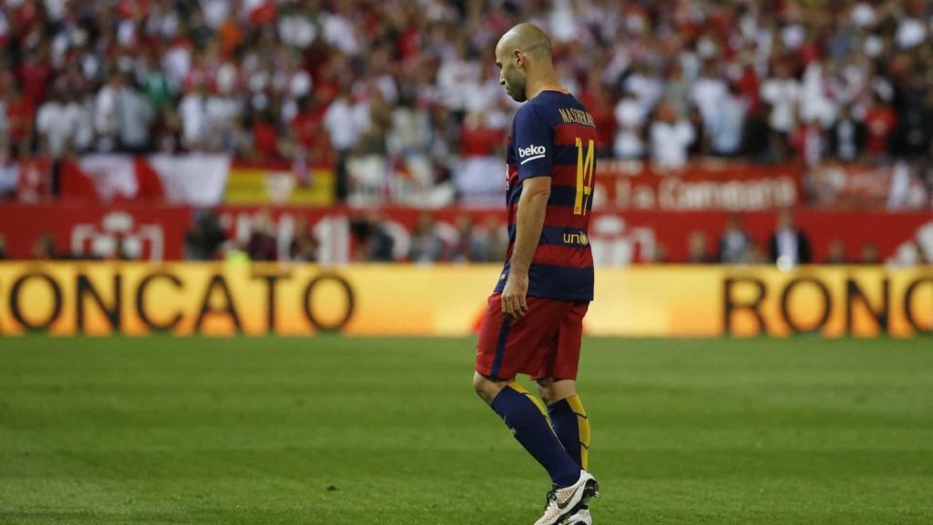 خافيير ماسكيرانو لم يسجل أي هدف في دوري أبطال أوروبا (رويترز)