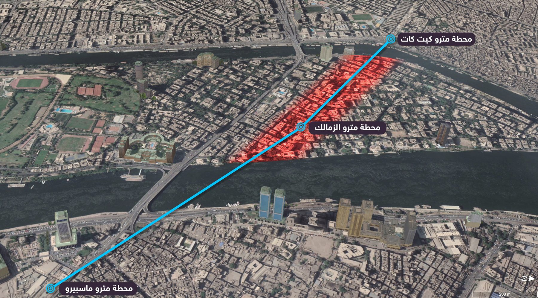 الشربتلي ليست الوحيدة.. 18 عمارة ومبنى تاريخياً وأثرياً مهددة بنفس المصير بسبب مترو الزمالك