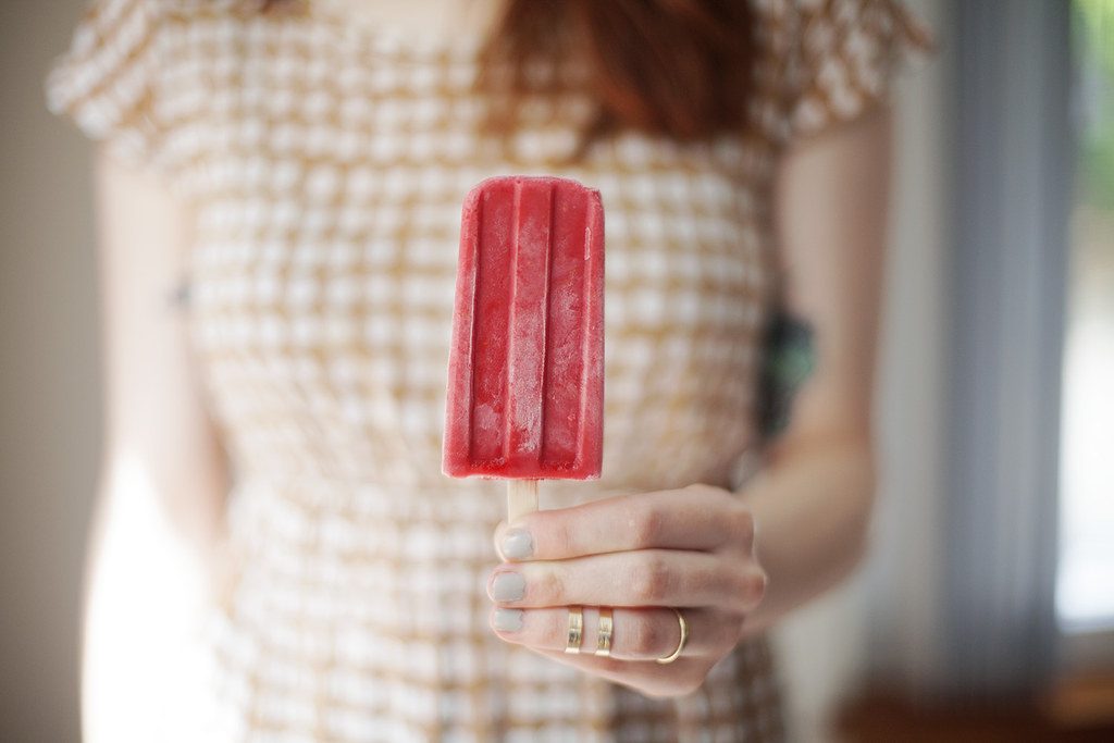 مثلجات التوت