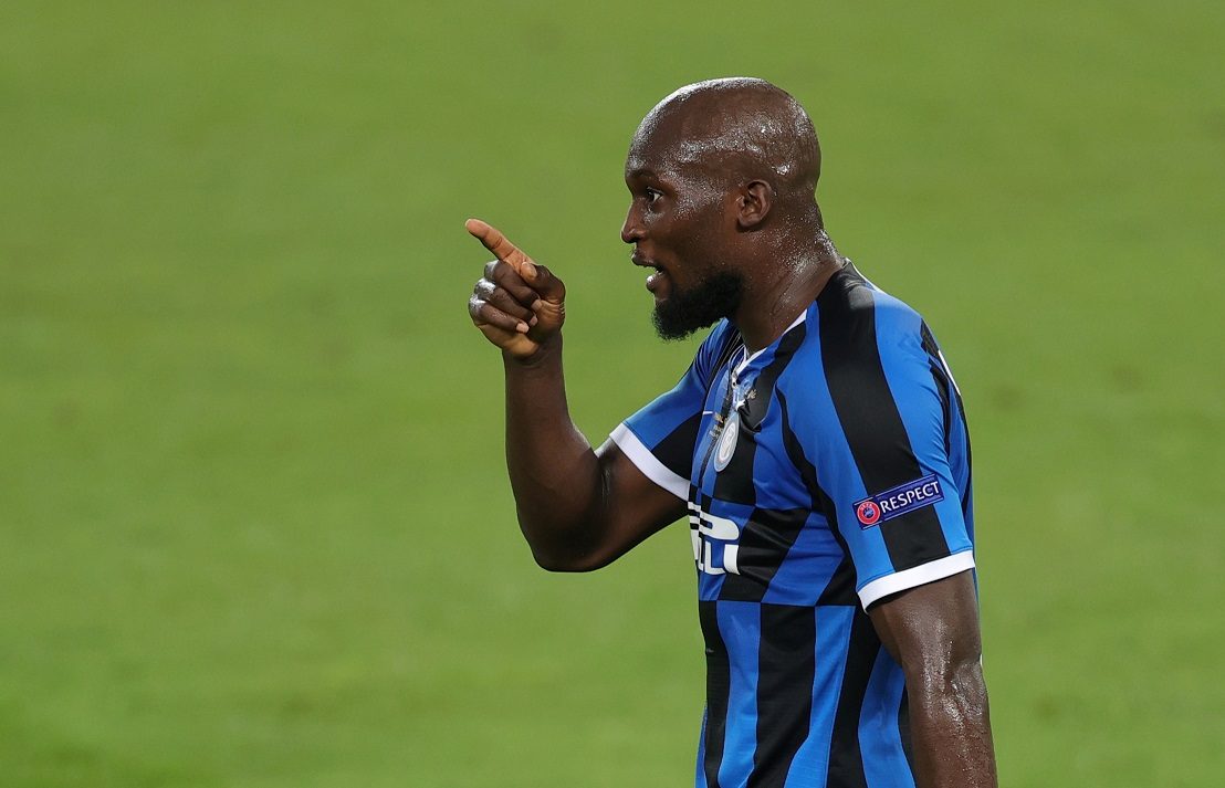 روميلو لوكاكو نجم إنتر ميلان (رويترز)