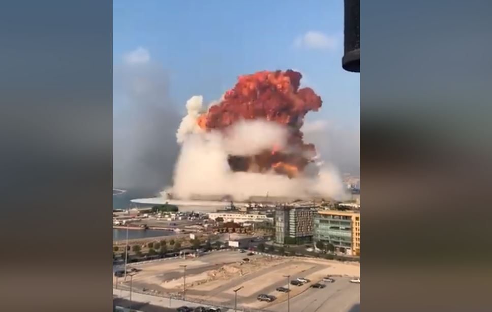 خاتم انفجار بيروت انفجار بيروت