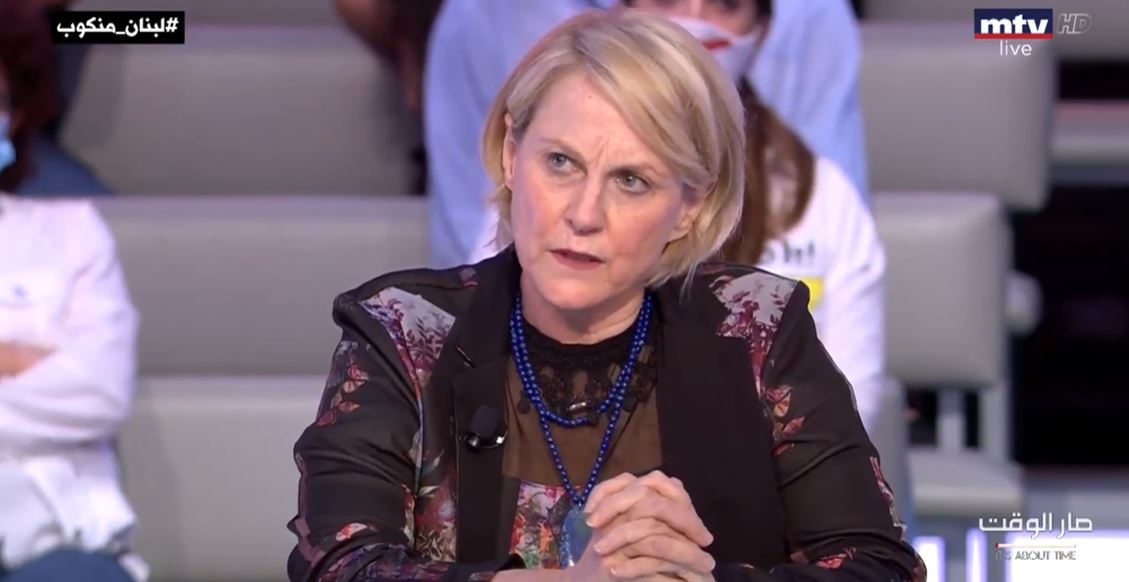 سفيرة لبنان في الأردن تعلن على الهواء مباشرةً استقالتها من منصبها.. وتوضح سبب اتخاذها هذا القرار