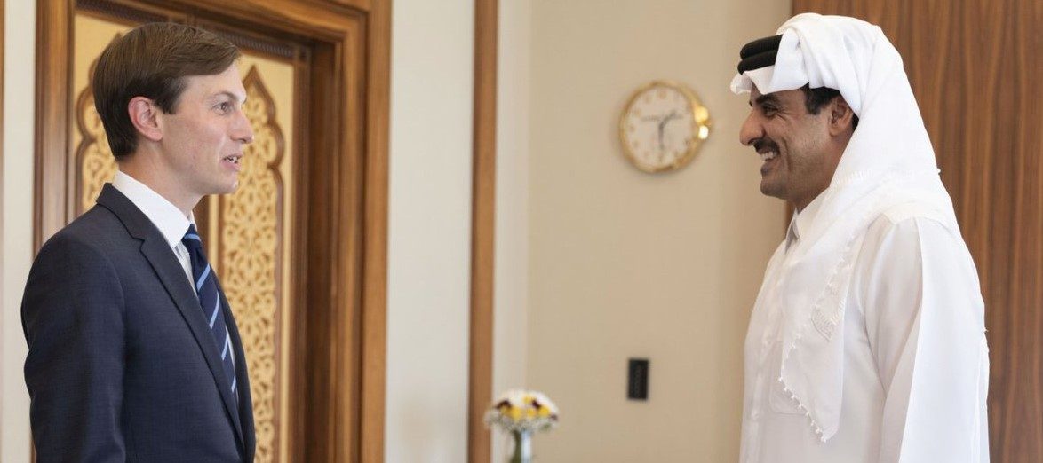 كوشنر يزور قطر ويلتقي الأمير تميم.. تناقشا حول الملف الفلسطيني، والدوحة تكشف موقفها من اتفاق التطبيع