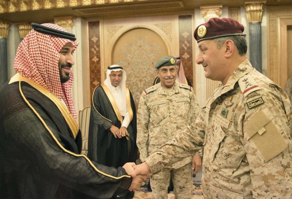 واس/ فهد بن تركي بن عبد العزيز رفقة ولي العهد السعودي محمد بن سلمان