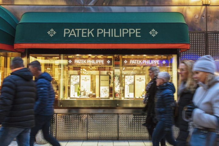 iStock/ محل ساعات من ماركة Patek Philippe السويسرية