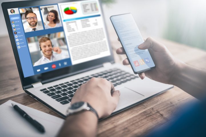 iStock/ حماية البيانات على اللابتوب