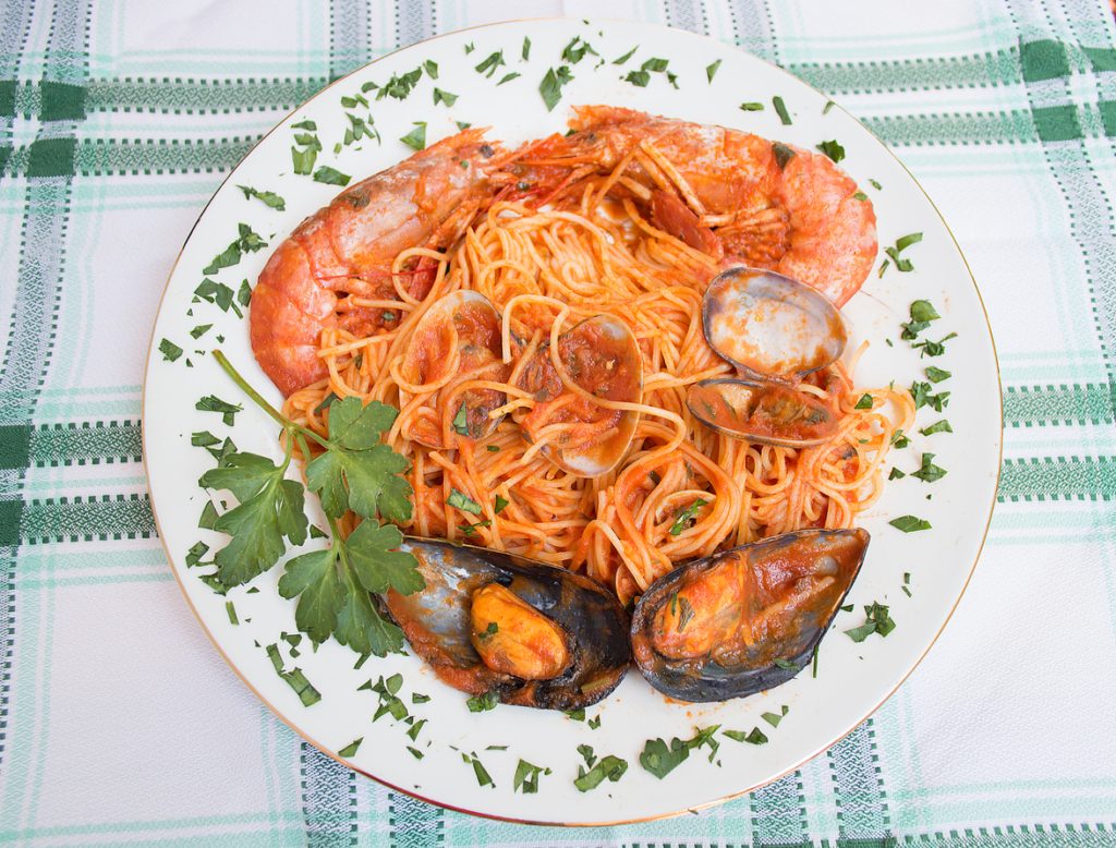 iStock/ سباغيتي شعر الملاك Angel Hair spaghetti