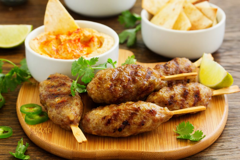 كفتة الطحينة والليمون