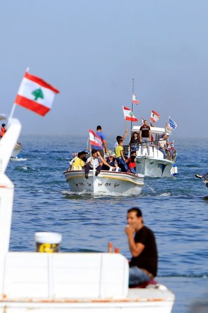 المفاوضات بهدف ترسيم الحدود البحرية بين لبنان وإسرائيل - رويترز