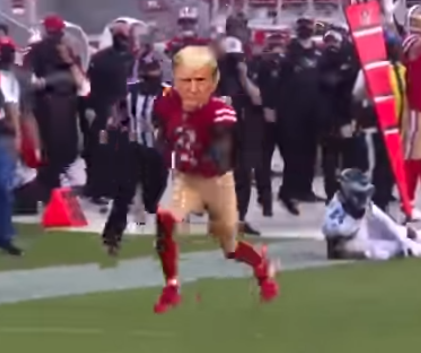 ترامب “يهزم” كورونا بكرة القدم ويطرحه أرضاً بالمصارعة! مقطعا فيديو لحملة الرئيس وسيناتورة يثيران انتقادات