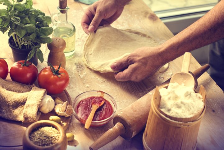 iStock/ عجينة البيتزا