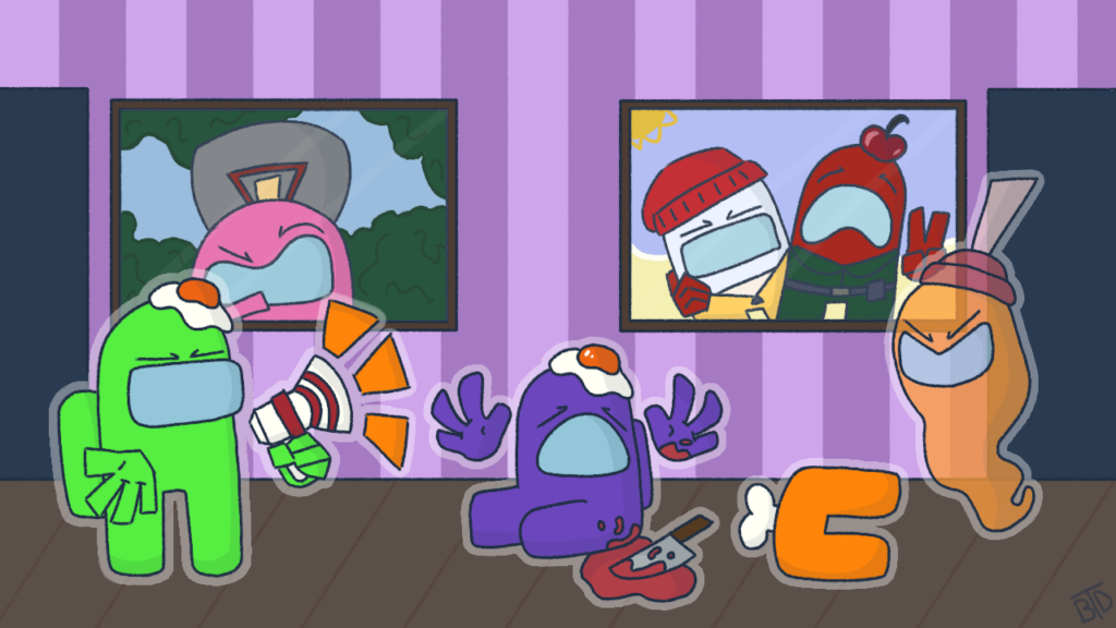 Social Media/ لعبة Among US؟