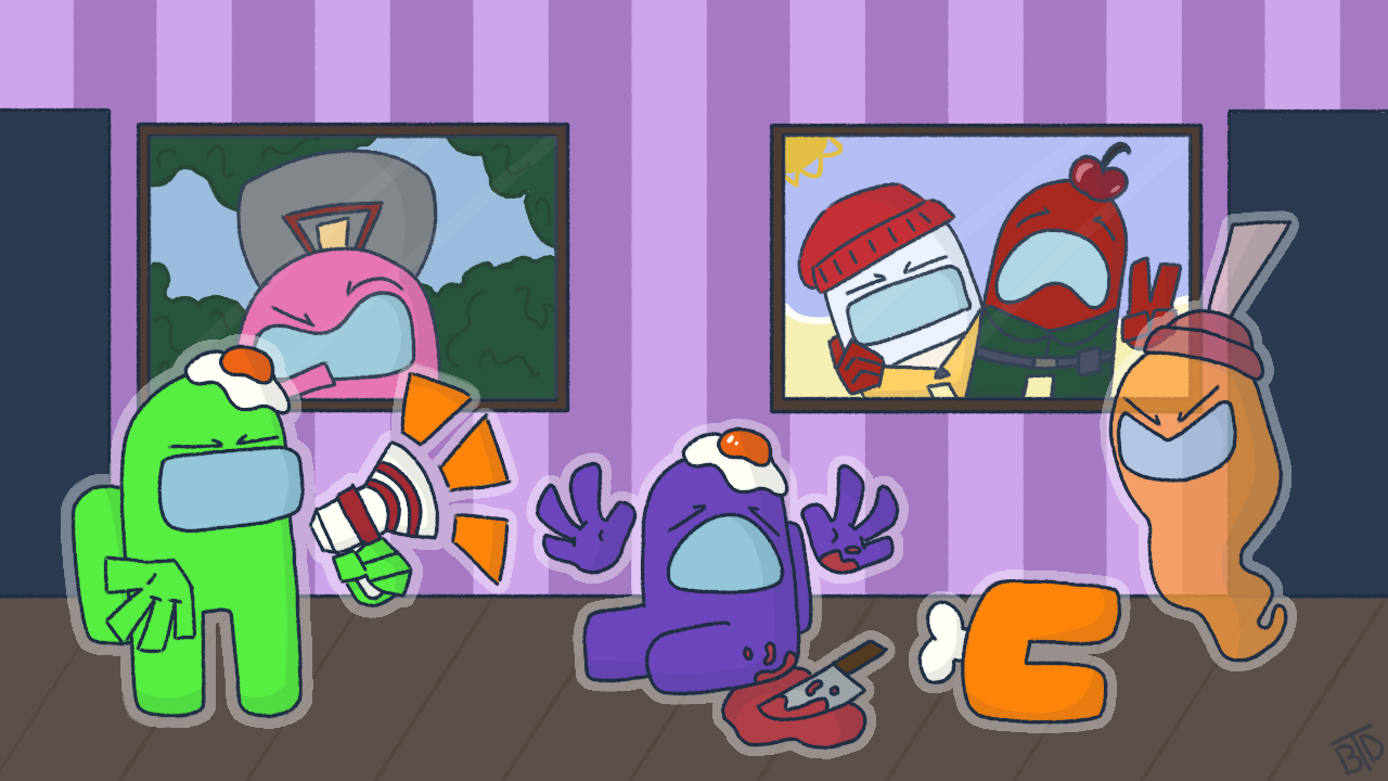 Social Media/ لعبة Among US؟