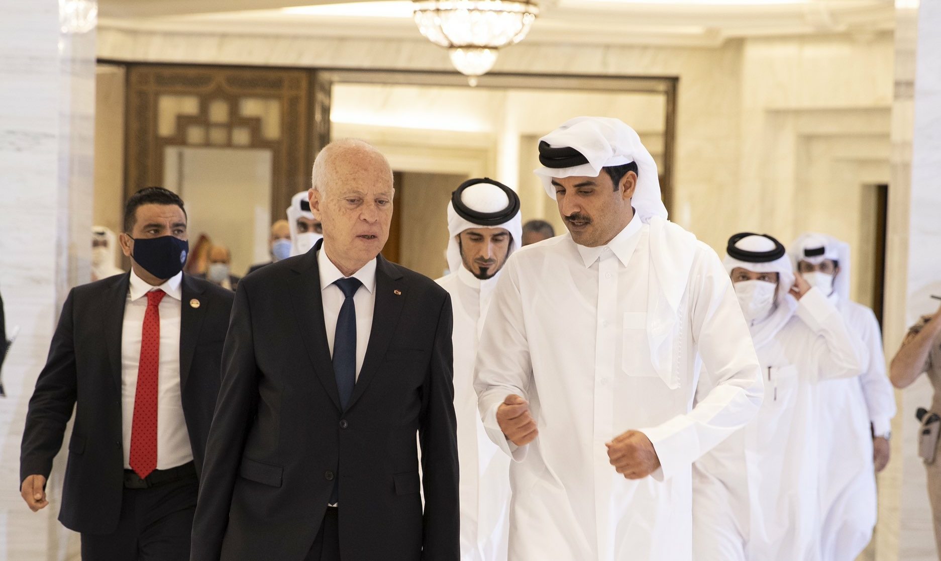 مبادرة قطرية تونسية لتعزيز الحوار بين المسلمين والغرب.. وسعيد يؤكد: الإرهاب لا علاقة له بالإسلام