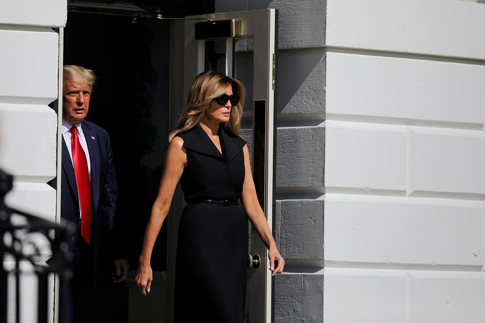 ميلانيا ترامب وسالة وداع من ميلانيا ترامب