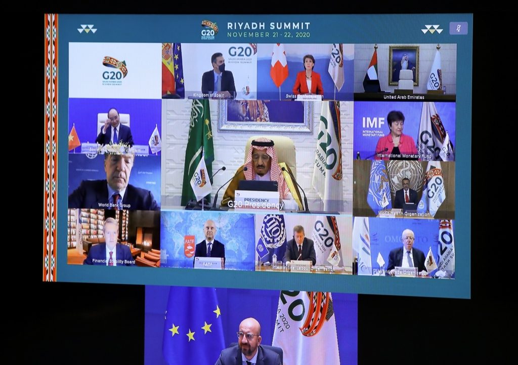 قمة العشرين السعودية