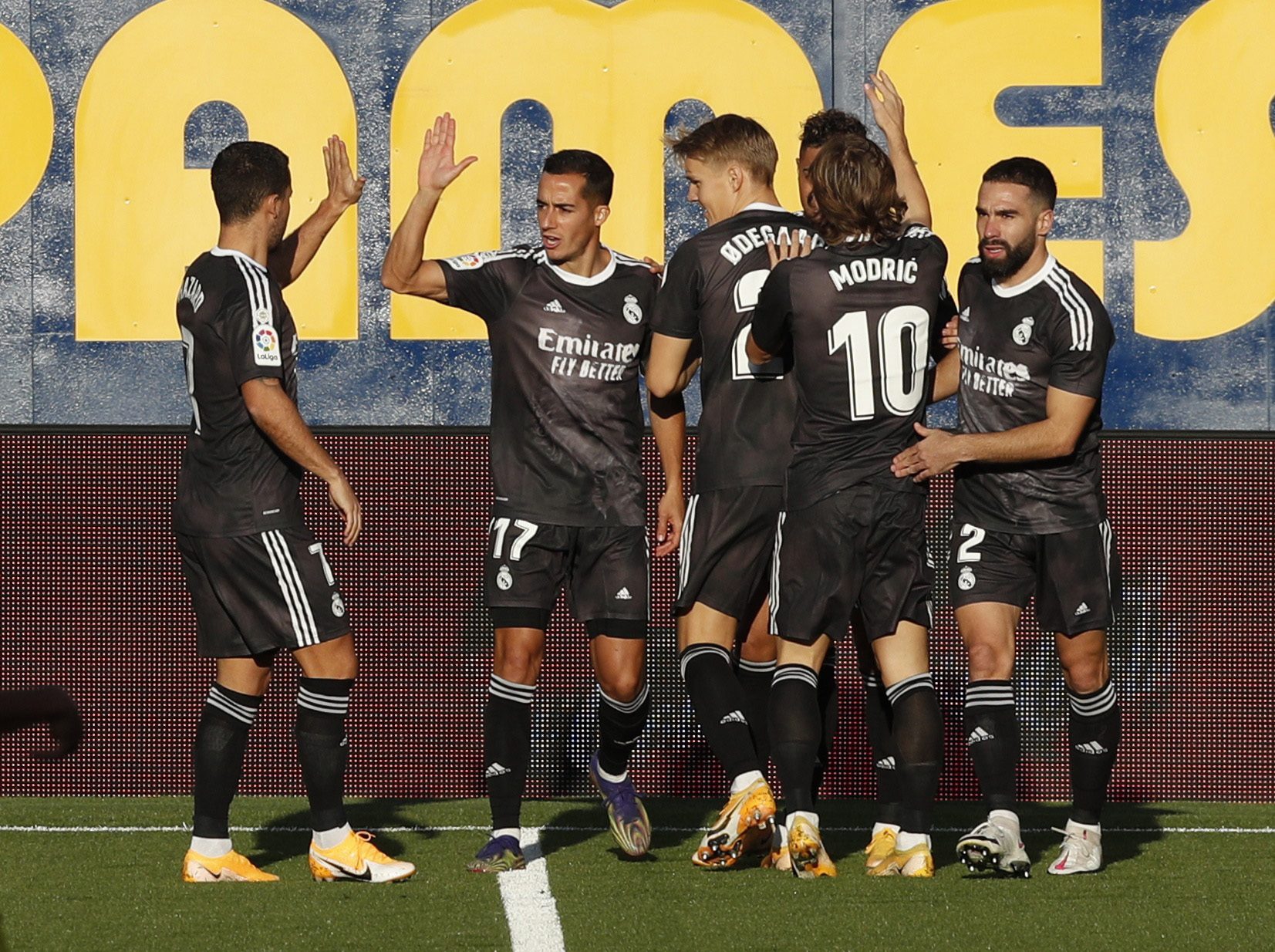 ريال مدريد تعادل مع فياريال بهدف لمثله (رويترز)