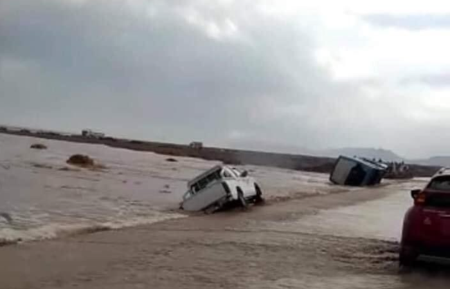 فيديو مروع لسائق سوداني تسبب في وفاة 10 أشخاص.. غامر بعبور وادٍ أثناء تدفق السيول فوقعت الكارثة