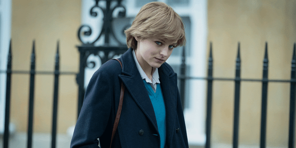 مسلسل the crown الأميرة ديانا