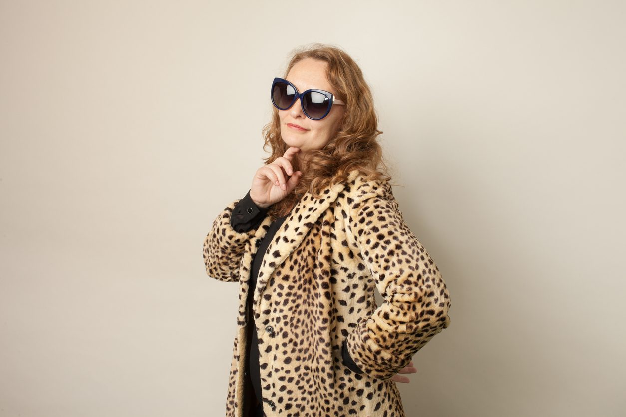 ارتداء الملابس ذات نقشات الحيوانات