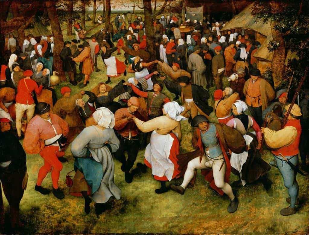 Pieter Bruegel/ Wikimedia Commons/ وباء الرقص حتى الموت في ستراسبورغ