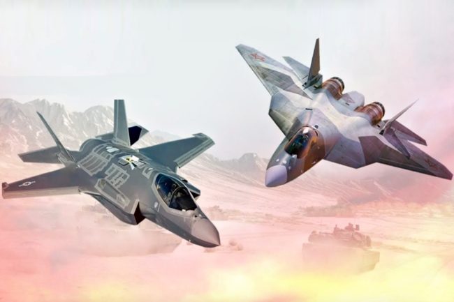 معركة شرسة بين مقاتلات F-35 الأمريكية وSu-57 الروسية على أسواق تصدير السلاح، فمن يظفر بها؟