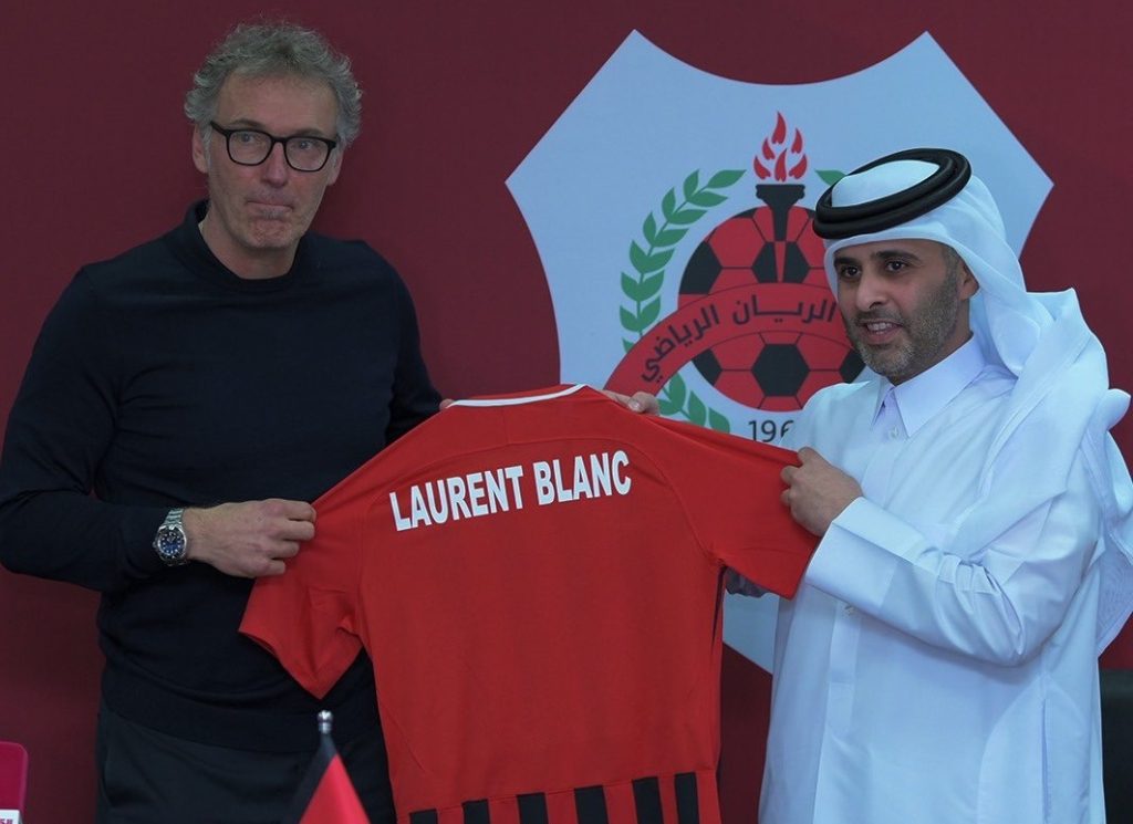 لوران بلان مدرباً للريان القطري