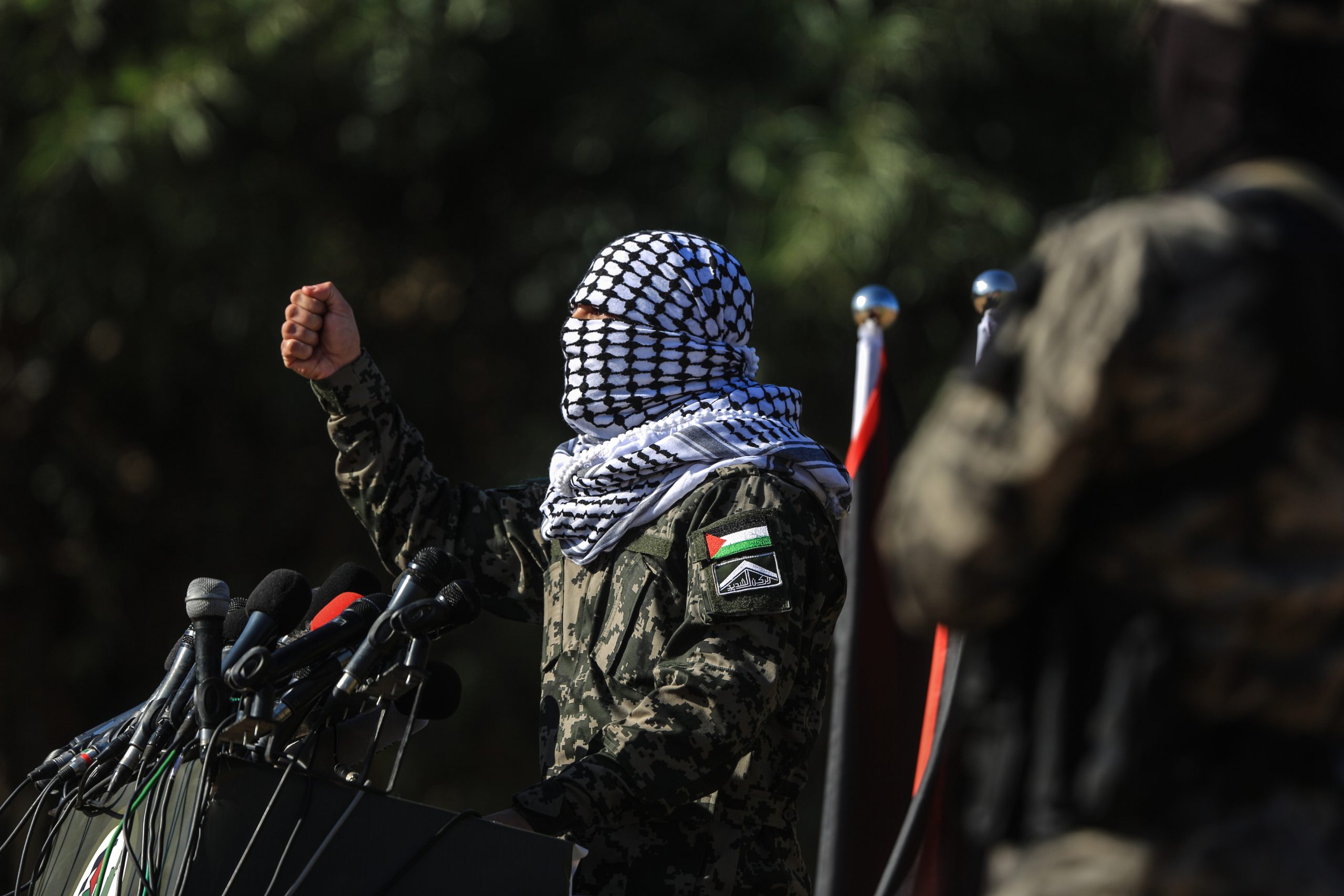 لقطات للمناورة المشتركة بين الفصائل- الاناضول