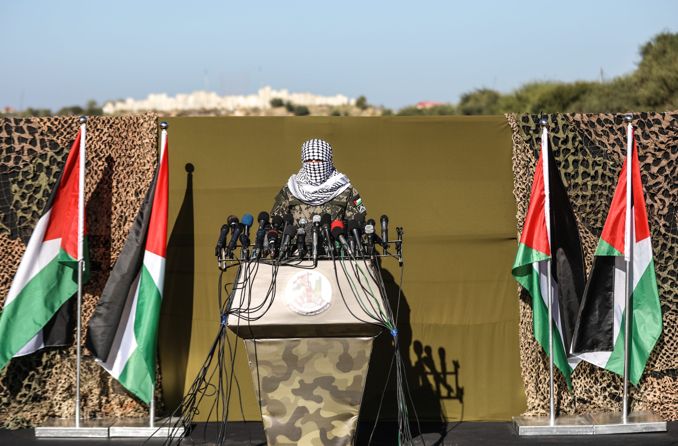 لقطات للمناورة المشتركة بين الفصائل- الاناضول