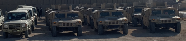 بعد الهجوم الصاروخي على السفارة الأمريكية.. واشنطن تمنح الجيش العراقي 30 مدرعة لحماية المنطقة الخضراء