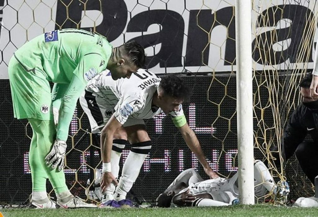 إصابة موسى واغي مدافع برشلونة المعار لباوك اليوناني