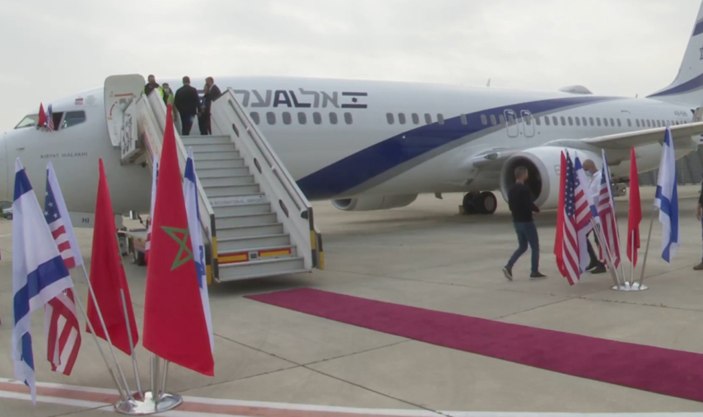 أول رحلة من إسرائيل للمغرب