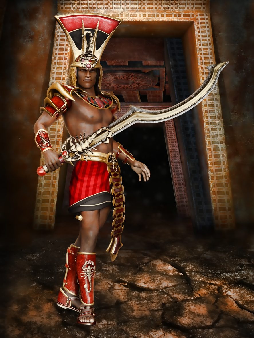 iStock/ الأسلحة المصرية القديمة