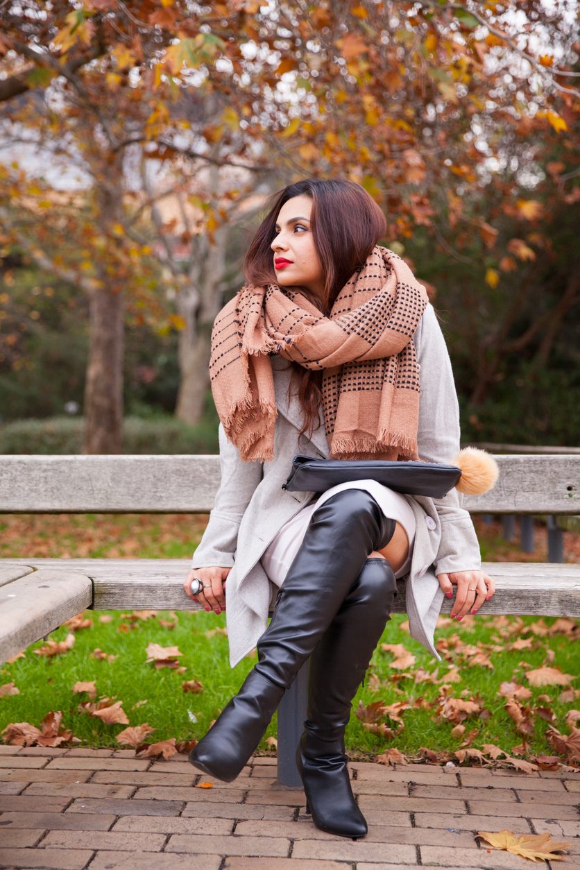 لارتداء بوت فوق الركبة