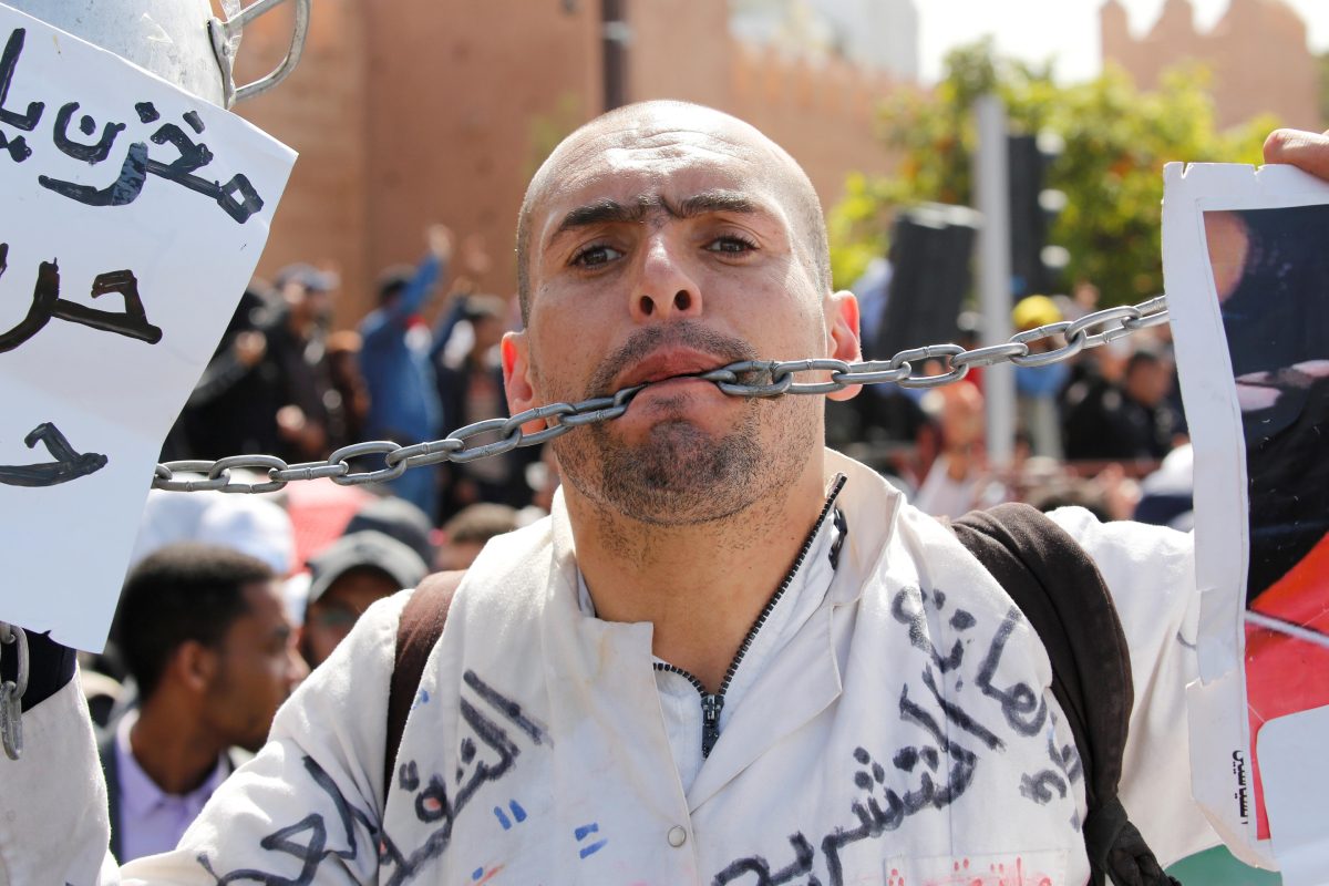 الأساتذة الذين فرض عليهم التعاقد بالمغرب