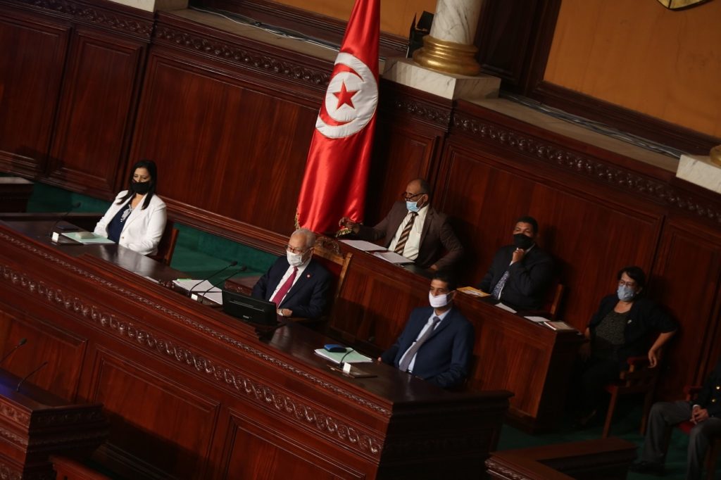 البرلمان التونسي تعديل وزاري