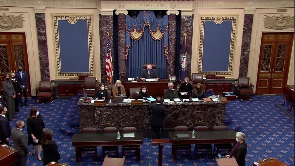 محاكمة ترامب بمجلس الشيوخ