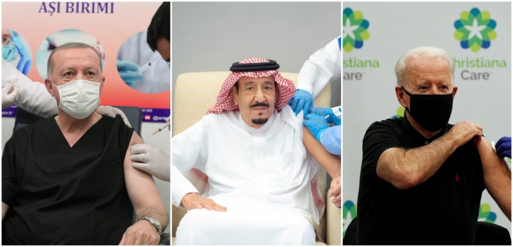 الرؤساء والملوك الذين تلقوا لقاح كورونا