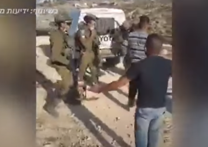 جندي إسرائيلي الضفة الغربية