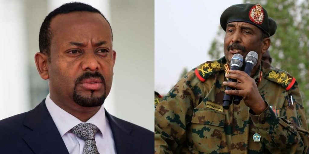 الحرب بين السودان وإثيوبيا