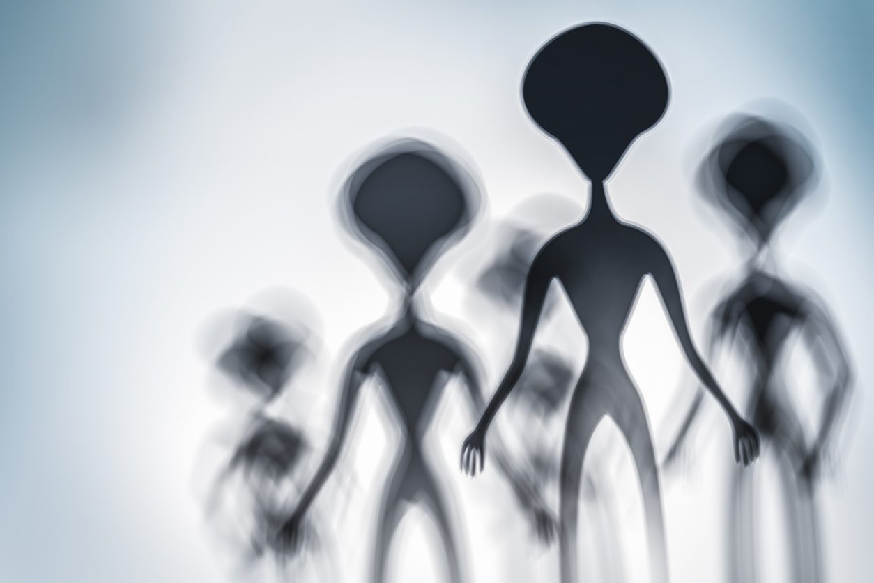 istock\ الكائنات الفضائية