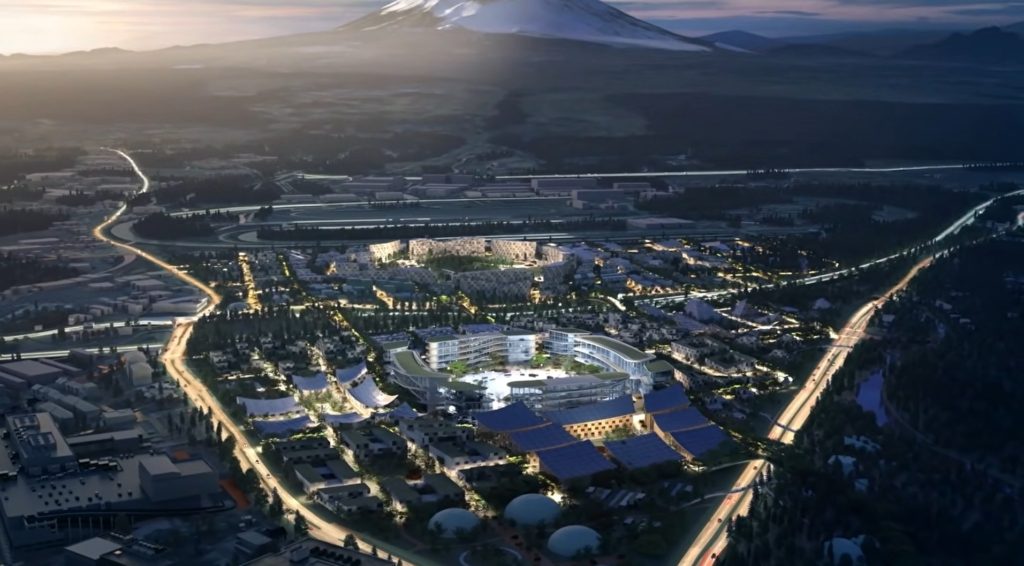 شركة "تويوتا" بدأت الأسبوع الماضي بناء مدينة ذكية على مساحة 175 فداناً في اليابان