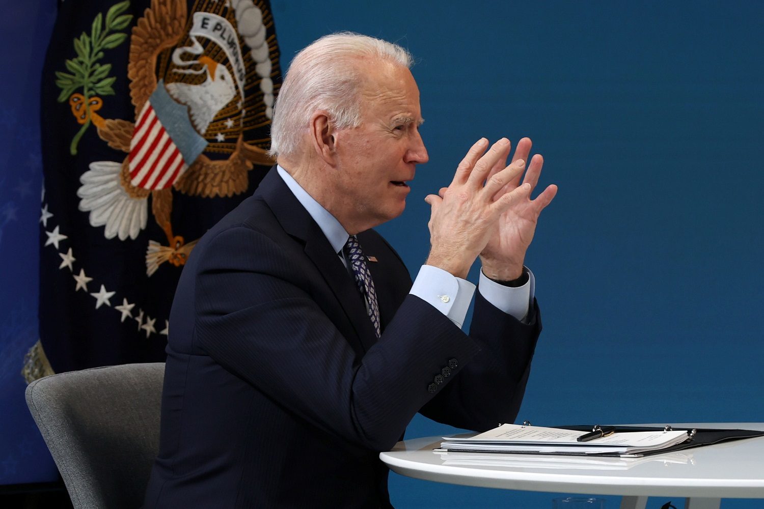 جو بايدن الهجمات الأمريكية على سوريا