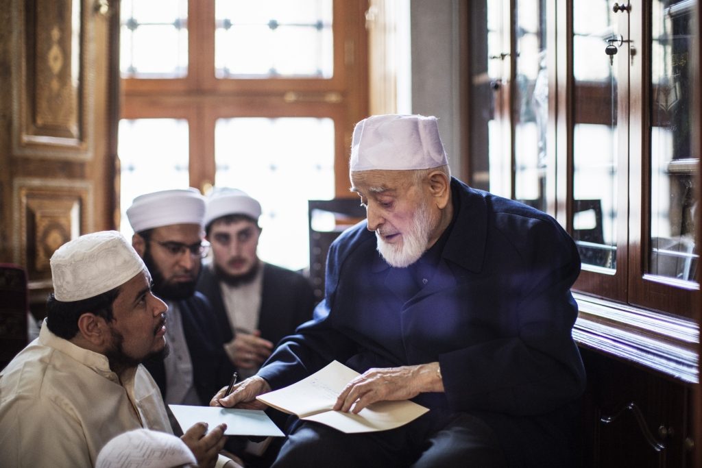 عالم الحديث محمد أمين سراج/ الأناضول