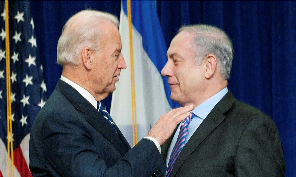جو بايدن ورئيس الوزراء الإسرائيلي السابق بنيامين نتنياهو، أرشيفية/ Getty
