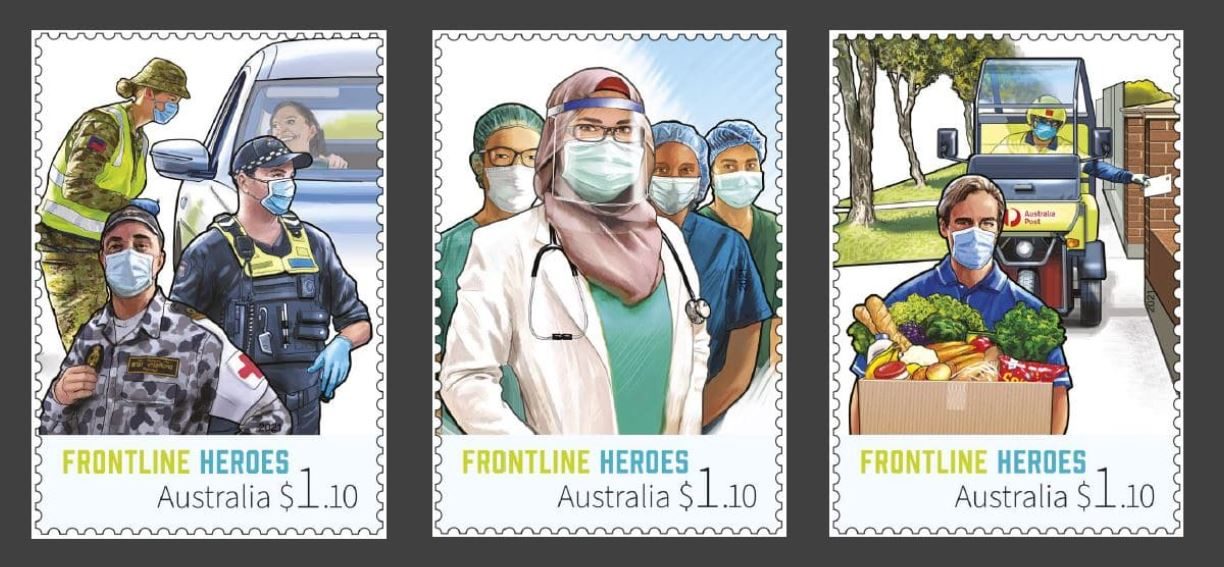 طوابع بريد حديثة في أستراليا