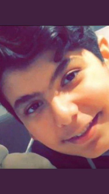 طفل البدون خالد الشمري