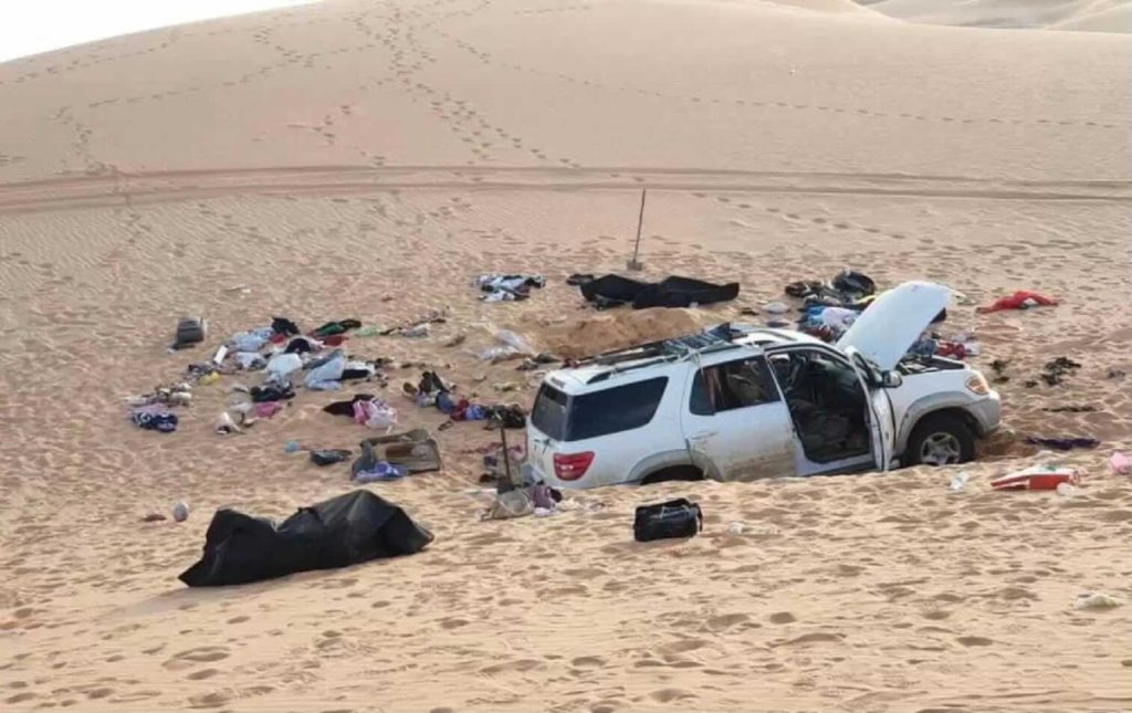 الأسرة السودانية التي ماتت في صحراء ليبيا