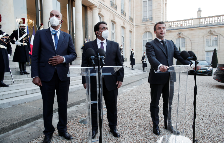 أكد دعم بلاده للسلطة الليبية الجديدة.. ماكرون يعلن إعادة فتح سفارة فرنسا بطرابلس بعد 7 سنوات من الإغلاق