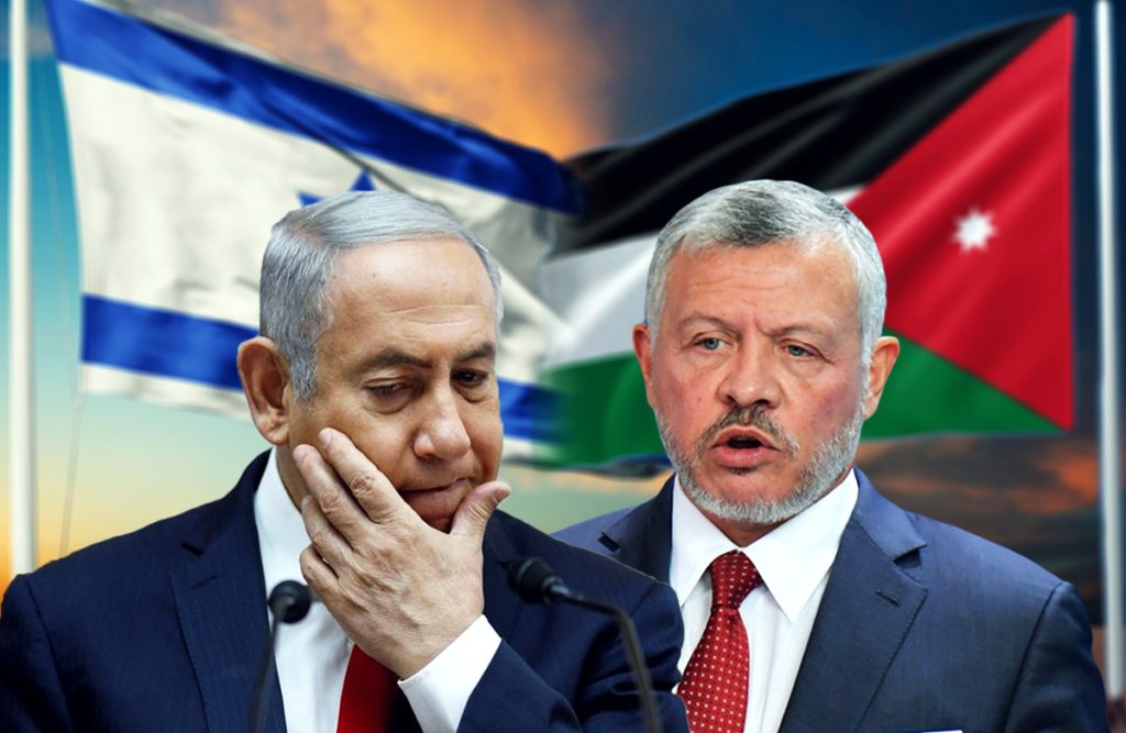 نتنياهو الأردن إسرائيل